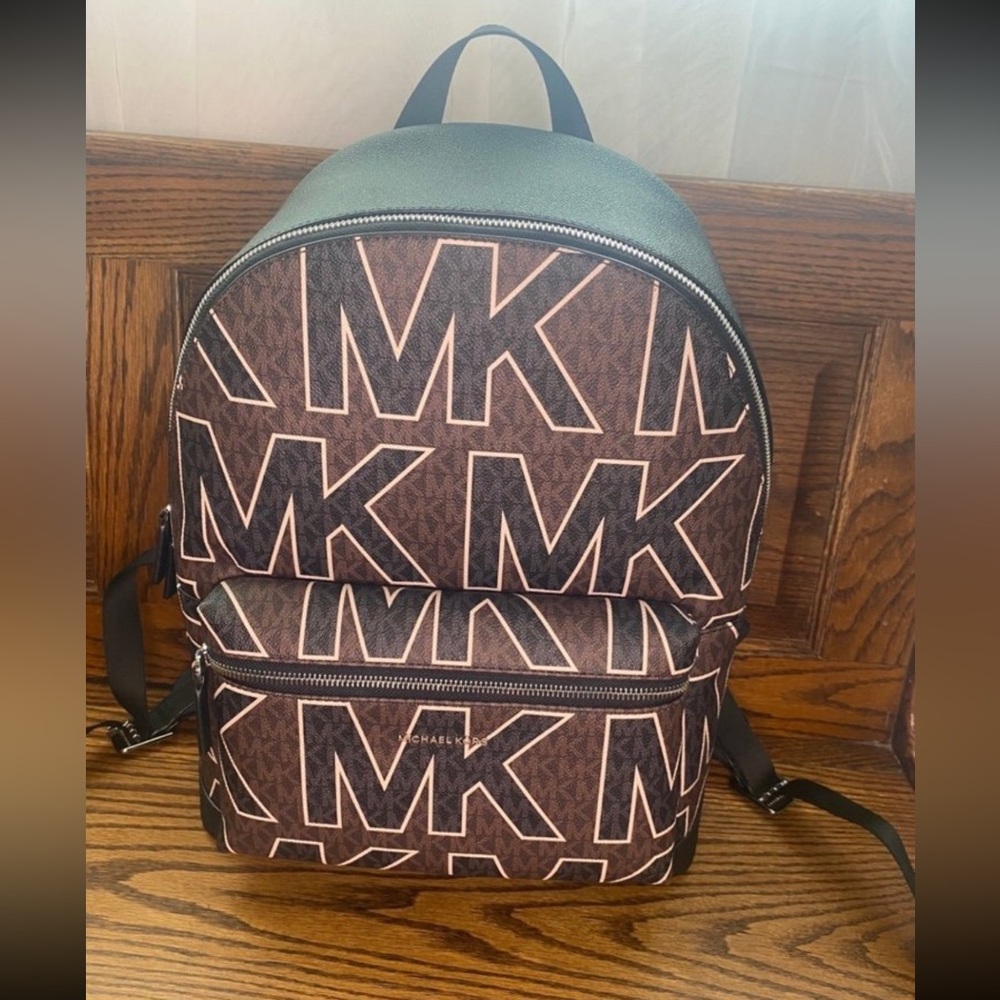 Michael Kors Cooper Large Graphic Logo Backpack Bag - Picture 6 of 10